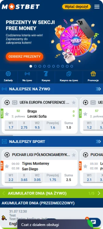 Mostbet download Strona główna