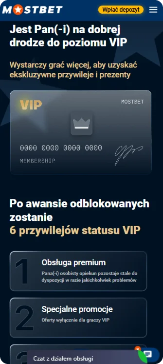 Mostbet app VIP Klub